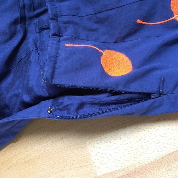 Anthropologie BNWT Leifnotes Cherry Drop Dress 0 - Picture 10 of 12